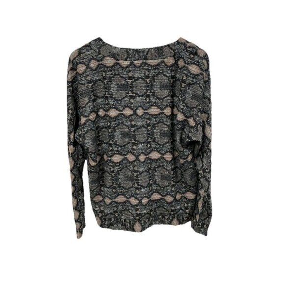 Belle By Belldini Size 3X Thin Sweater Brushed Hacci Leopard Print Sweater. New - Picture 5 of 9